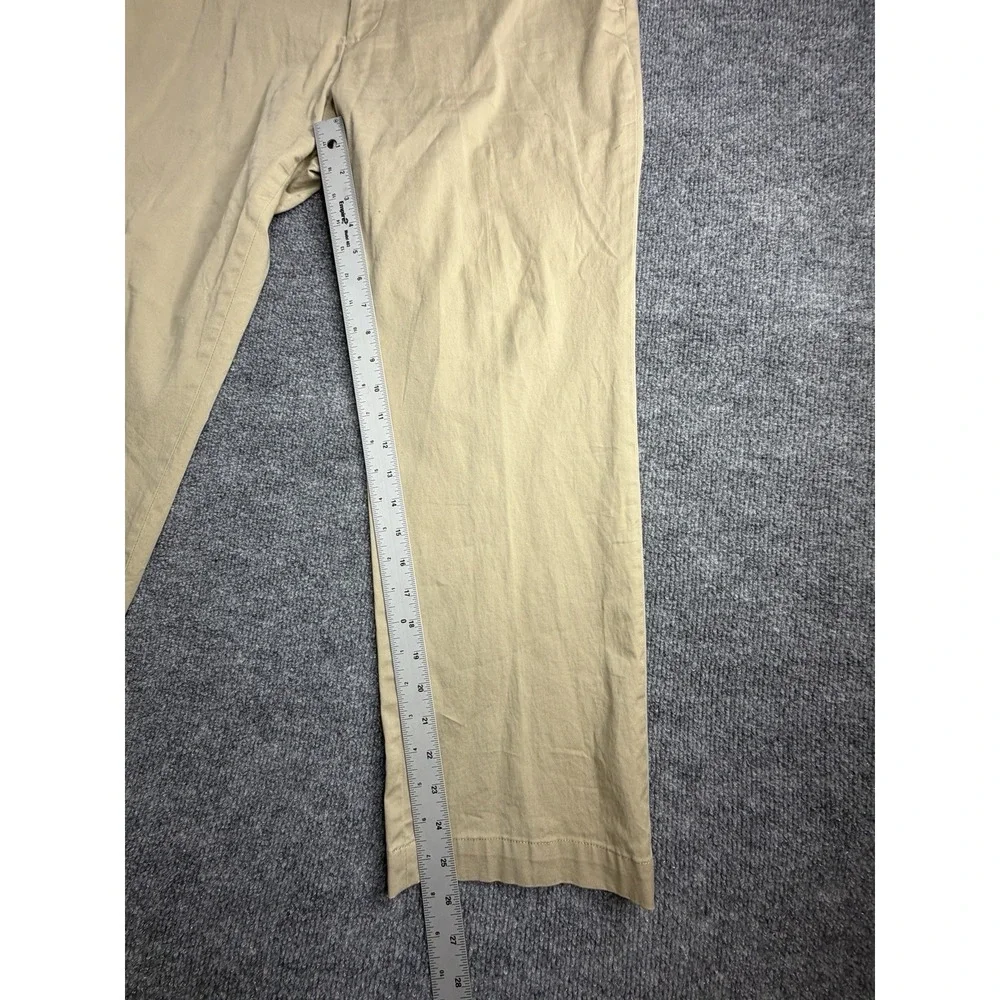 Banana‎ Republic 36x30 Khaki Modern Slim Manteco Suit Mens Dress Pants
